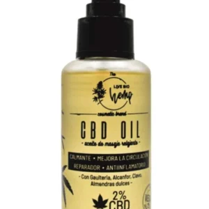 CBD OIL – Aceite de masaje CBD contra el dolor LIVE BIO HEMP