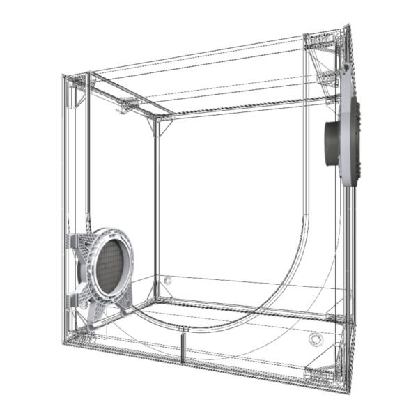 ARMARIO DARK PROPAGATOR REV 4.0 60X40X60 CM - Imagen 3