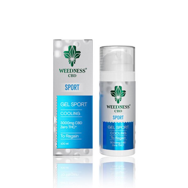 Gel Sport para Músculos y Articulaciones (Efecto frio) 3000mg CBD WEEDNEES