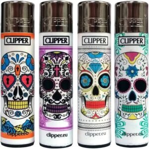 MECHERO CLIPPER CALAVERA