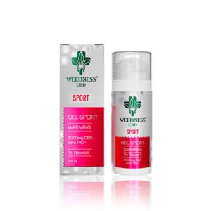 Gel Sport para Músculos y Articulaciones (Efecto calor) 3000mg CBD WEEDNESS
