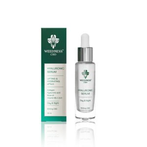Sérum ácido hialurónico 24h con 600mg CBD 30ml WEEDNESS