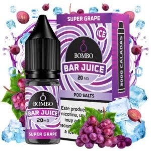 SUPER GRAPE ICE 10ML BOMBO BAR JUICE